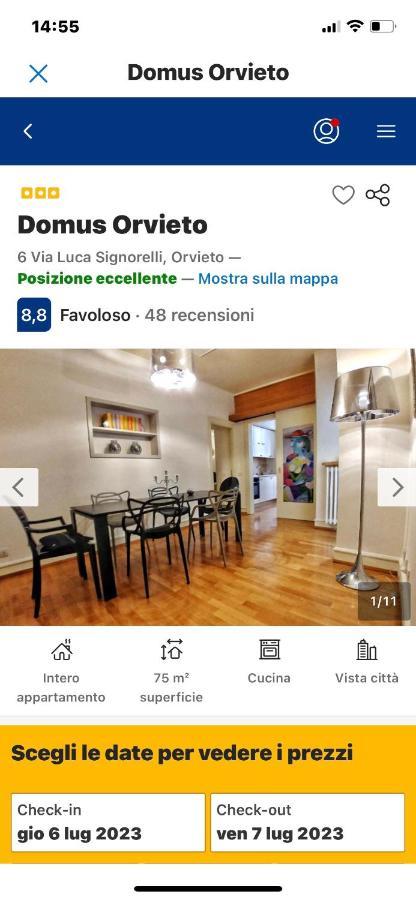 Ferienwohnung Domus Orvieto Exterior foto